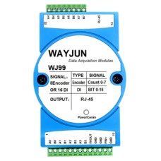 8-channel grating ruler magnetic grating ruler encoder or 16-channel high-speed DI pulse signal to Modbus TCP network module