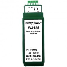 PT100 turn RS-485, thermal resistance temperature modbus data acquisition module WJ125