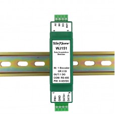 1 channel encoder speed measurement or 2 DI frequency measurement, 1 channel DO speed alarm output  WJ151