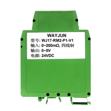 WJ17 series contact resistant pass resistance four-wire millio-euro resistance signal isolation converter
