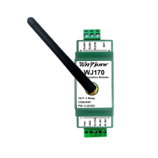 Two relay DO outputs, Modbus TCP and MQTT, WiFi module WJ170