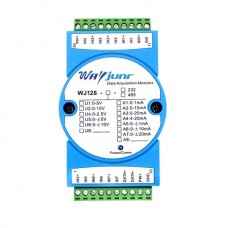 8 road 4-20mA turn RS-485/232, data acquisition module WJ128
